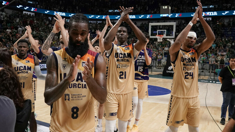 El UCAM Murcia tendrá dos bolas de partido en su cancha (83-101)