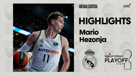 Mario Hezonja destaca para poner el 2-0 para el Real Madrid