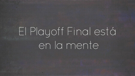 El Playoff Final está en la mente