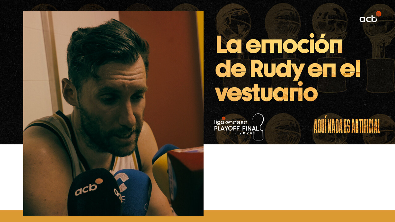 Rudy: "Un momento que me llevo para toda la vida"