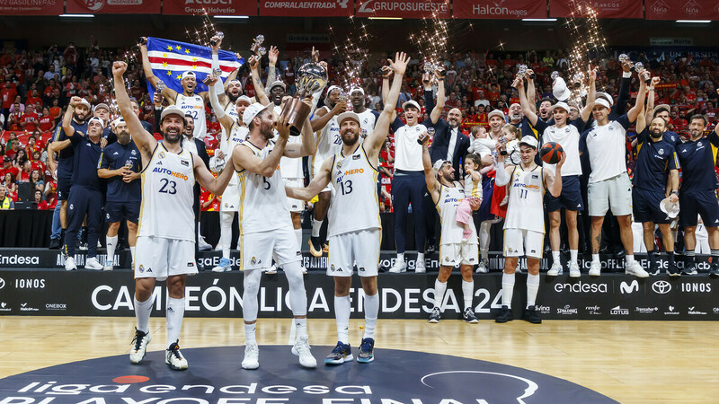 El Real Madrid gana la Liga Endesa ante un luchador UCAM Murcia (73-84)