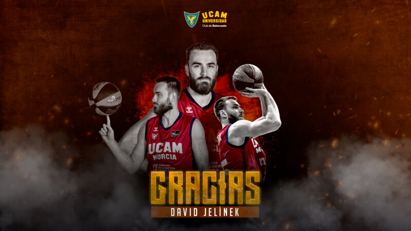 David Jelínek finaliza su etapa en el UCAM Murcia