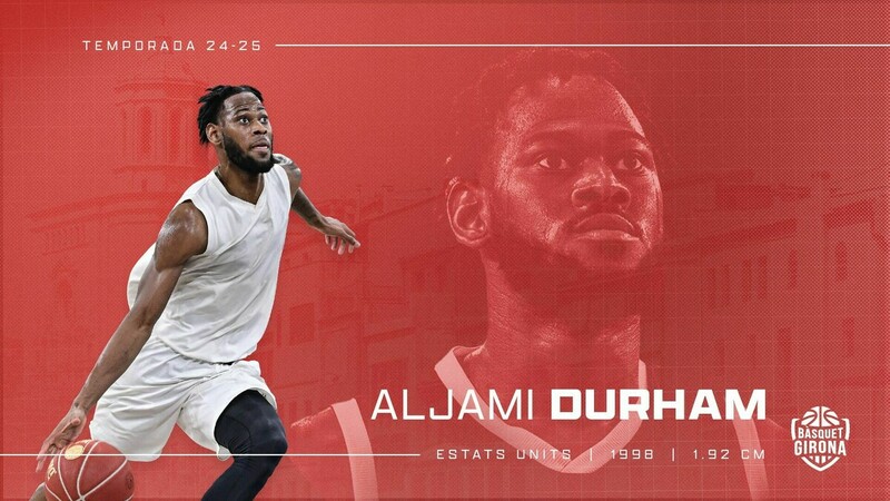 Aljami Durham ficha por el Bàsquet Girona