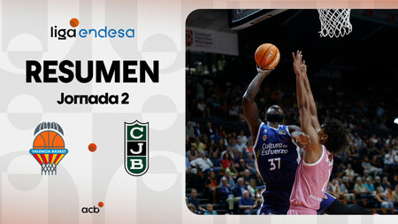 Resumen Valencia Basket 84 - Joventut Badalona 60 (J2)