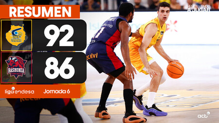 Resumen Dreamland Gran Canaria 92 - Baskonia 86 (J6)