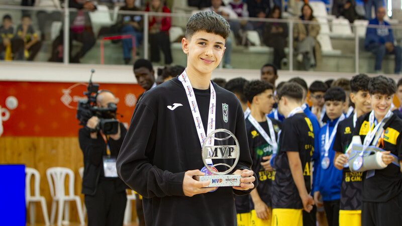 Pau Gil, MVP de la Minicopa Endesa Tarragona 2024