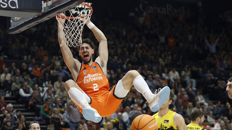 Valencia Basket, líder siete años después