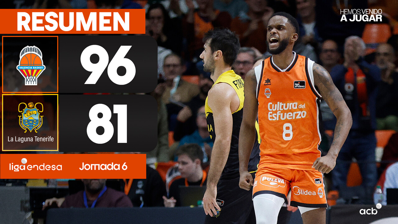 Valencia Basket 96 - La Laguna Tenerife 81