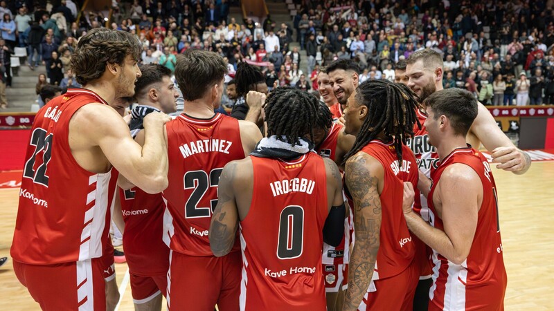 El Bàsquet Girona enlaza la tercera alegría consecutiva (96-67)