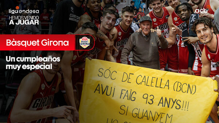 Cumples 93 años y lo celebras con el equipo