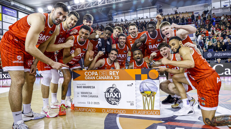 El BAXI Manresa vuelve a lucirse para apuntarse a la Copa (87-72)