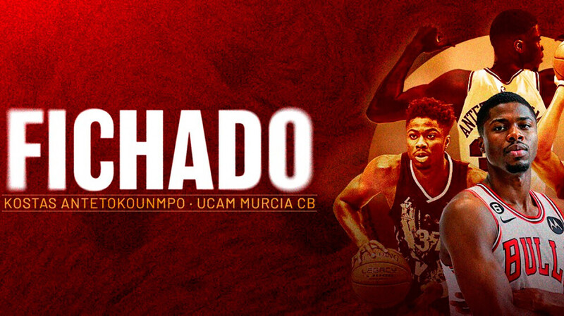 Kostas Antetokoumpo nuevo jugador del UCAM Murcia