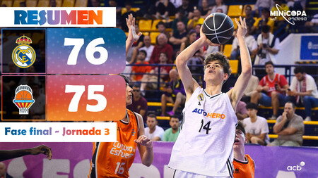 Resumen Minicopa: Real Madrid 76 - Valencia Basket 75 (J7)