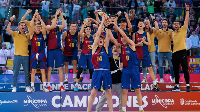 El Barça conquista la Minicopa Endesa Gran Canaria 2025