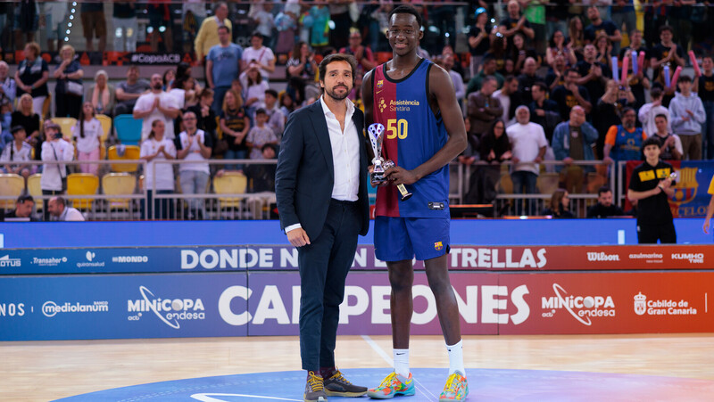 Cheikh Bamba, MVP de la Minicopa Endesa