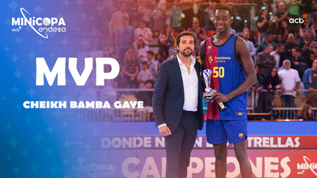 Cheikh Bamba, MVP de la Minicopa Endesa 2025