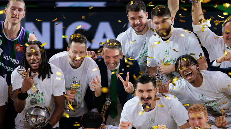 Unicaja se abona a ganar títulos: ¡4 de los últimos 5 torneos!