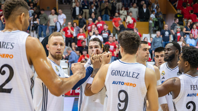 El Real Madrid celebra en Girona su 17ª victoria consecutiva (71-79)