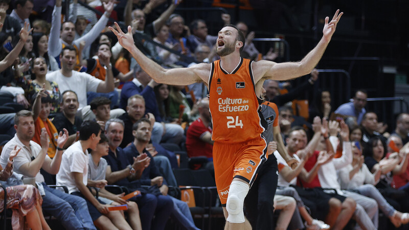 El Valencia Basket destroza el récord de triples en una liga regular acb