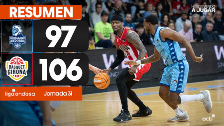 MoraBanc Andorra 97 - Bàsquet Girona 106 (J31)
