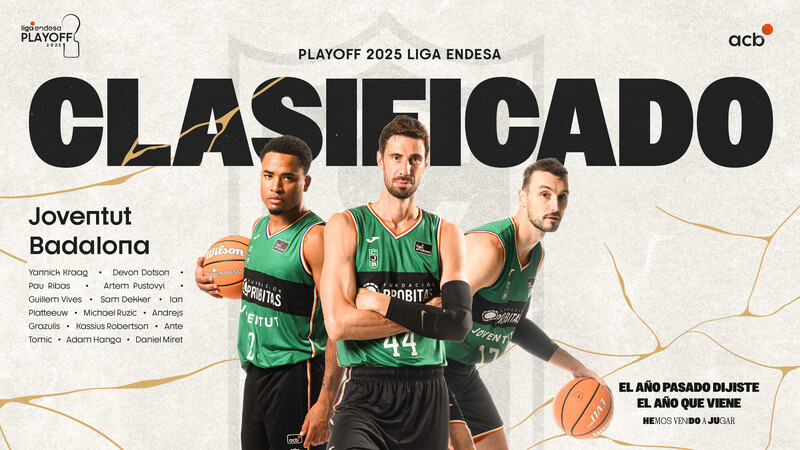 Joventut Badalona es el sexto pasajero del Playoff