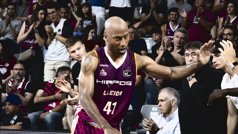 Hiopos Lleida, agradecido con Kenny Hasbrouck en su adiós