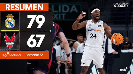Resumen Real Madrid 79 - Coviran Granada 67 (J33)