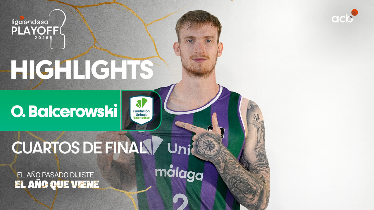 Olek Balcerowski se adueña de la pintura para poner el 1-1