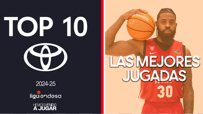 Top10 Toyota: Las Mejores Jugadas de la Liga Endesa 2024-25