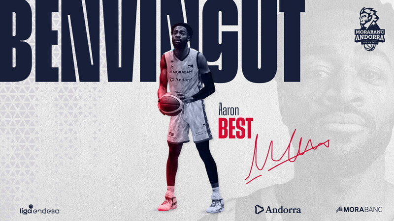 Aaron Best, equilibrio y puntos para el MoraBanc Andorra