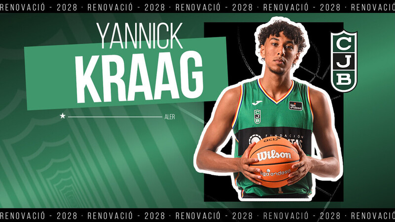 La polivalencia y proyección de Yannick Kraag, hasta 2028 en la Penya