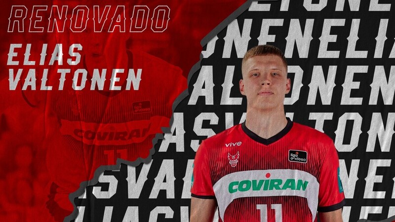 Elias Valtonen continuará en el Coviran Granada una temporada más