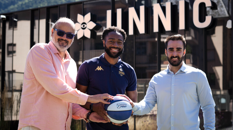 El MoraBanc Andorra presenta Aaron Best y consolida el vínculo con UNNIC