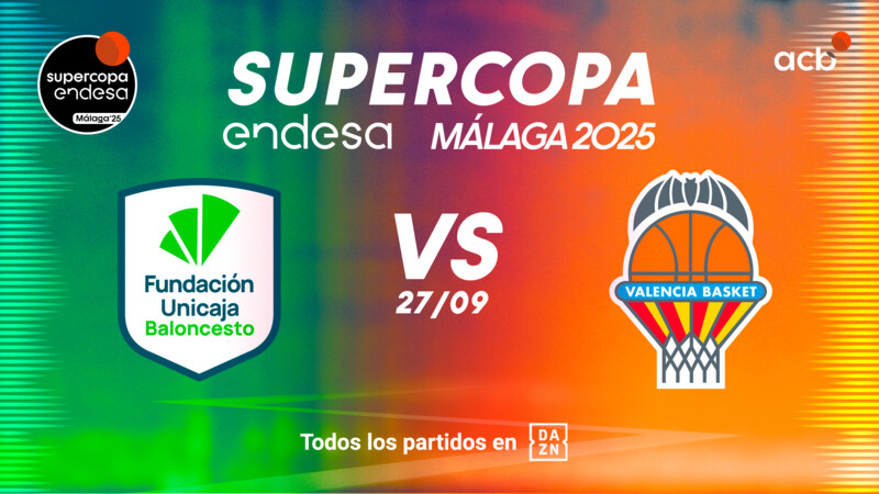 1ª semi Supercopa Endesa: Unicaja - Valencia Basket