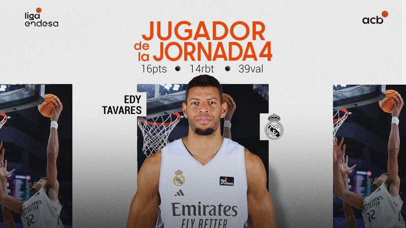Walter Tavares, Jugador de la Jornada 4