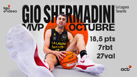 Giorgi Shermadini se viste de MVP de octubre