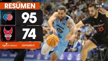 Resumen Río Breogán 95 - Coviran Granada 74 (J5)