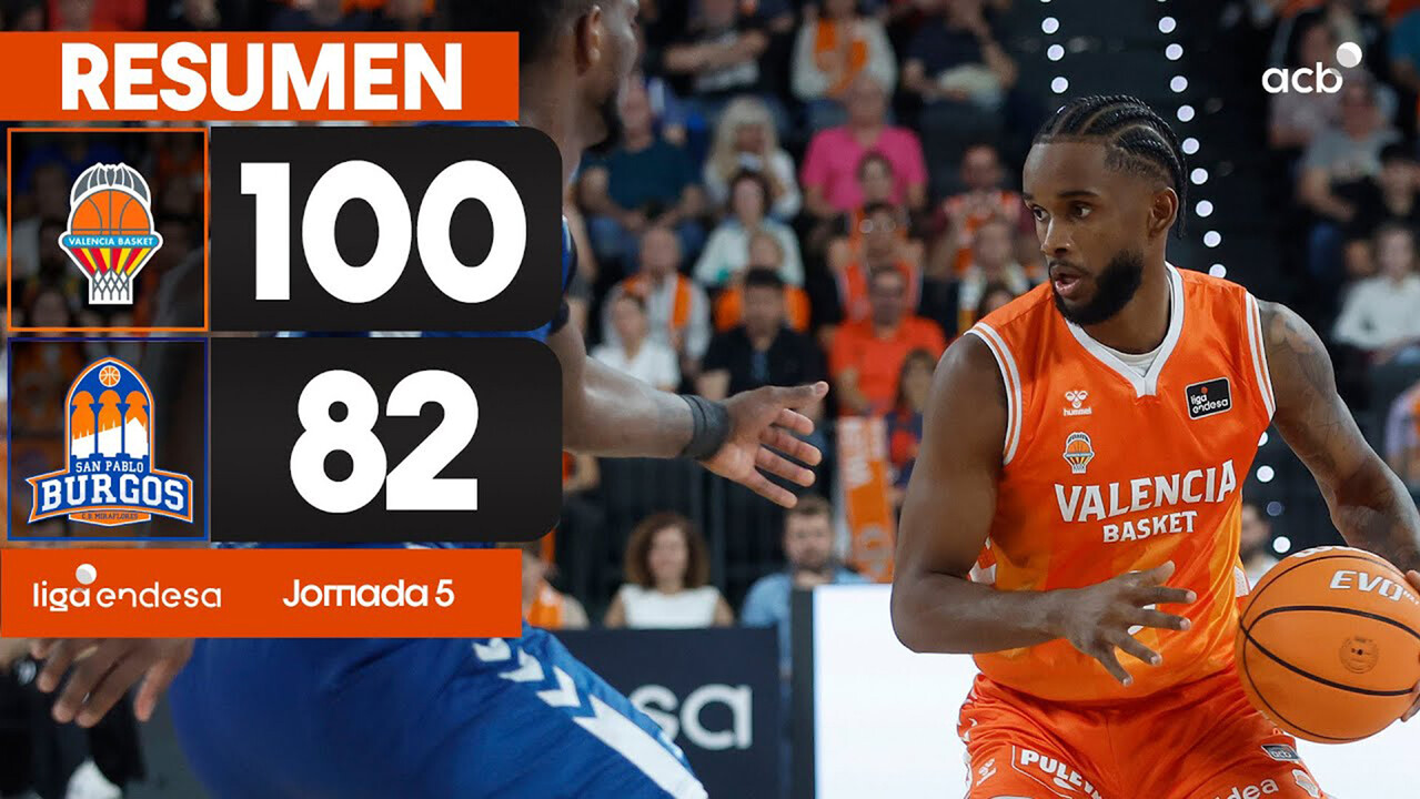 Resumen Valencia B 100 - Recoletas Salud SPB 82 (J5)