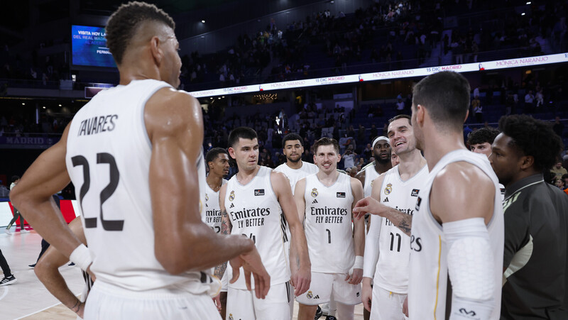 El Real Madrid esprinta en la recta final para vencer al Surne BB (82-70)