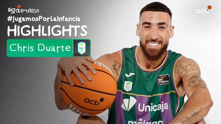 Chris Duarte, 19 puntos en la victoria de Unicaja