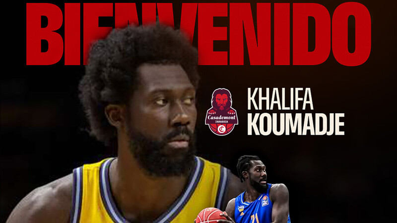 Khalifa Koumadje jugará en el Casademont Zaragoza