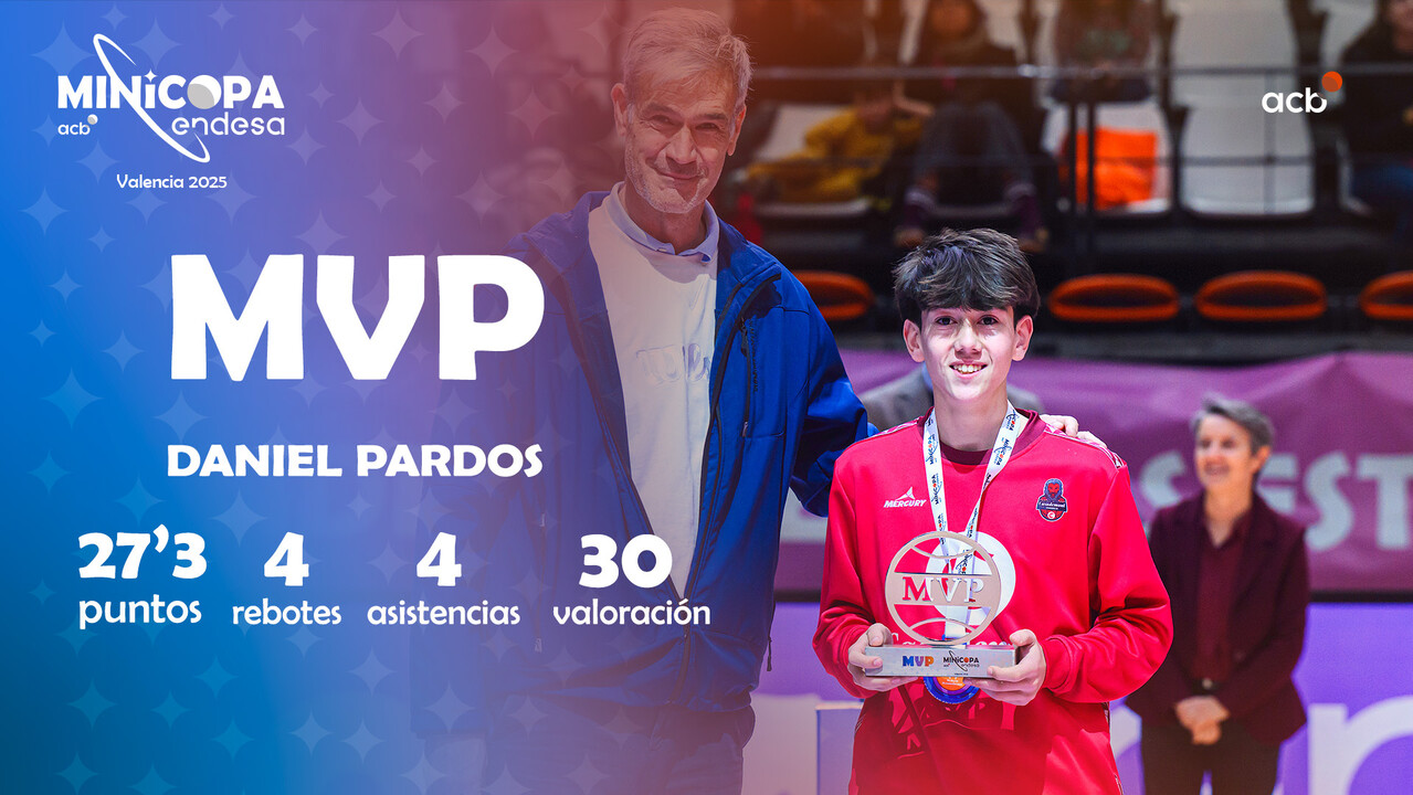 Daniel Pardos, MVP de la fase previa