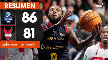 Resumen MoraBanc Andorra 86 - Coviran Granada 81 (J10)