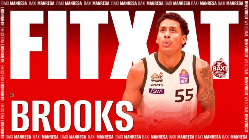 El BAXI Manresa se refuerza con el exterior Eli Brooks