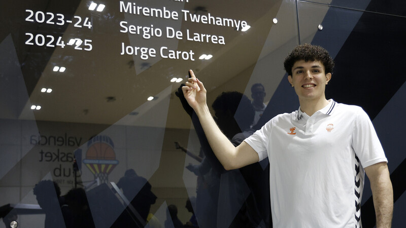 Jorge Carot ya forma parte del Mur dels Somnis