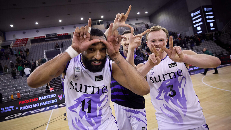 El Surne Bilbao gana en Granada tras una pr&oacute;rroga y sue&ntilde;a con la Copa