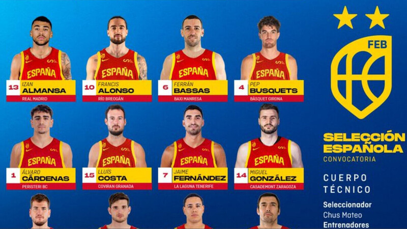 Chus Mateo anuncia 6 novedades en la convocatoria de Espa&ntilde;a