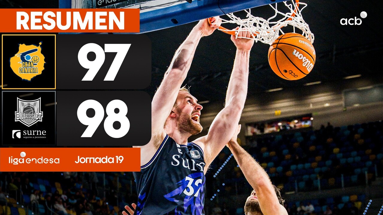 Resumen Dreamland Gran Canaria 97 - Surne Bilbao 98 (J19)