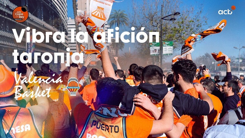 La afici&oacute;n taronja vibra con la Copa