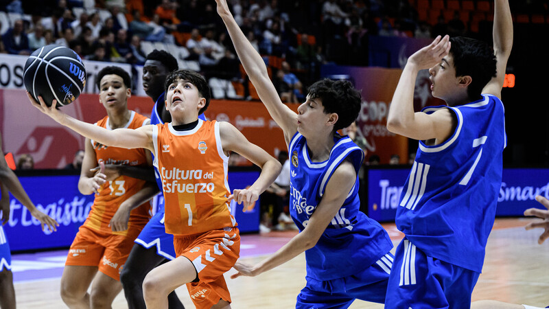 Valencia Basket-Real Madrid, gran final de Minicopa Endesa